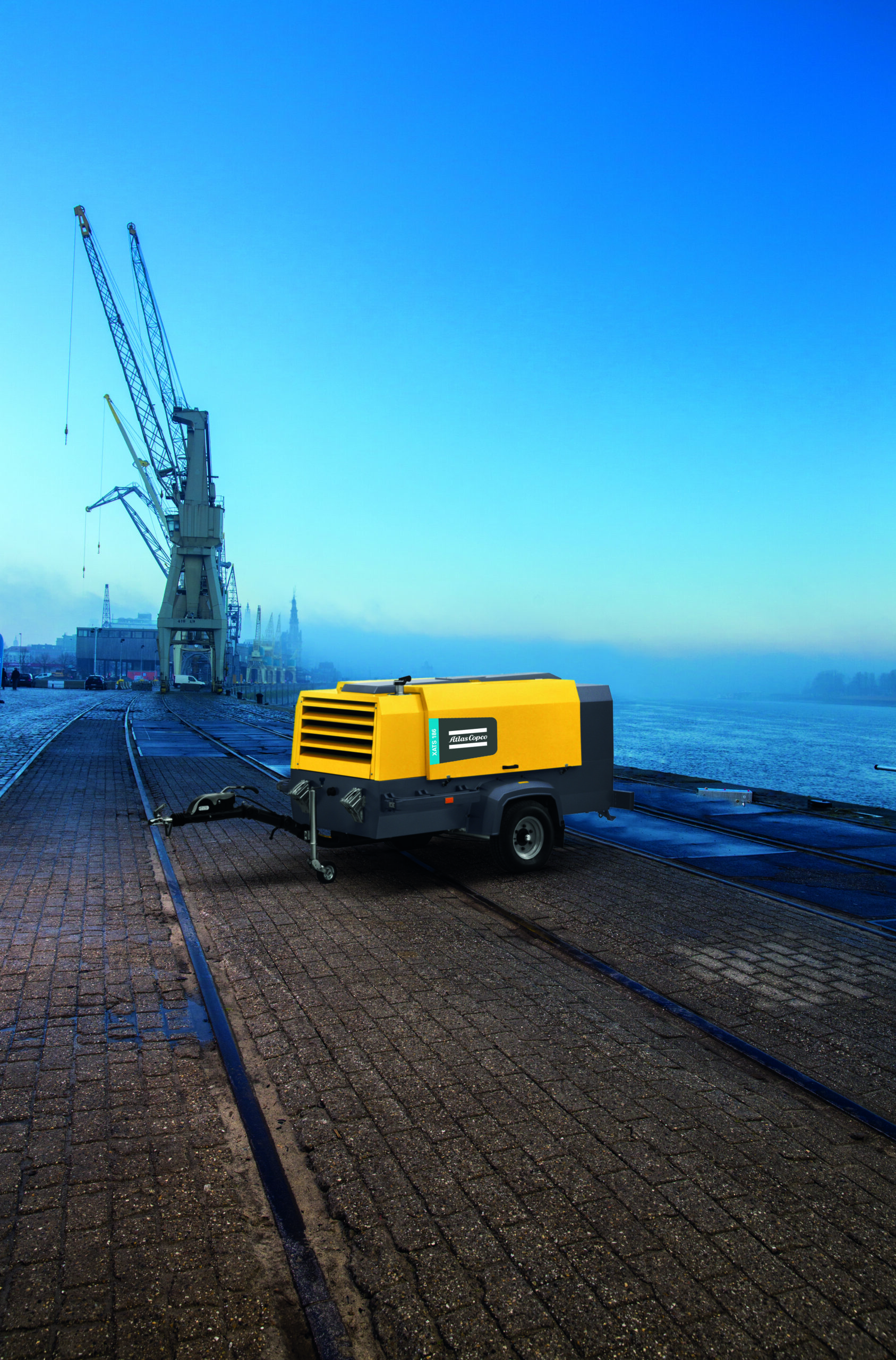 Compressor a diesel atlas copco